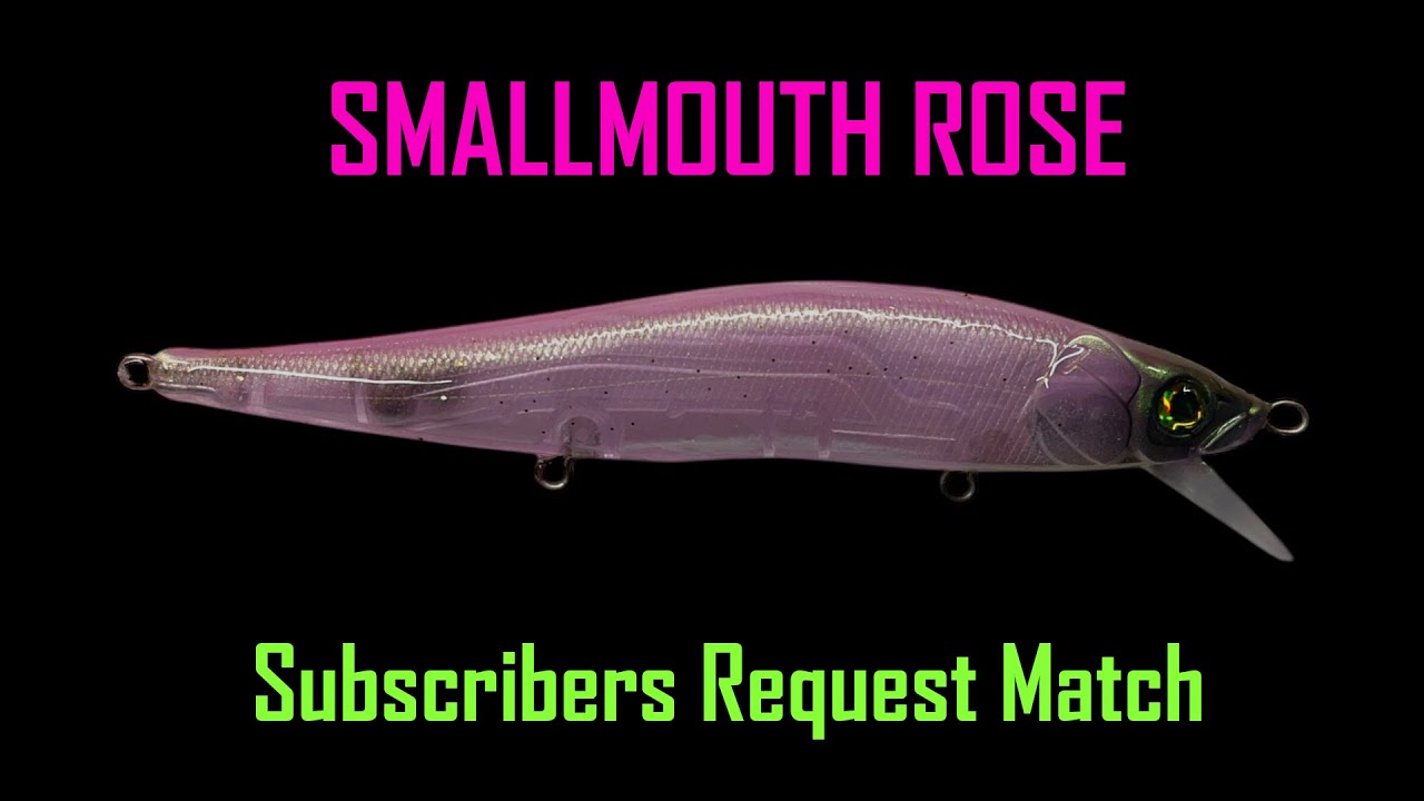 Airbrushing the Smallmouth Rose Pattern