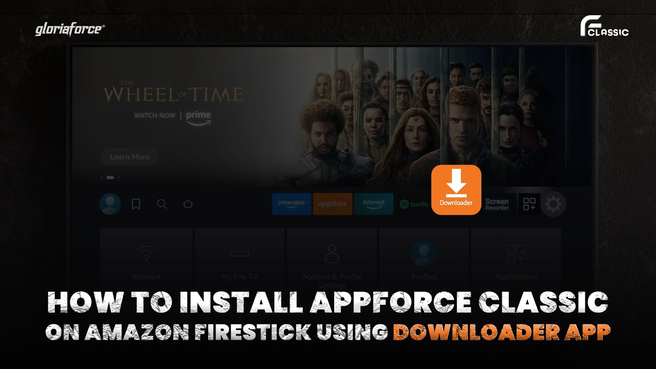 How to Install Appforce Classic Media Player App on Amazon Firestick Using Downloader App