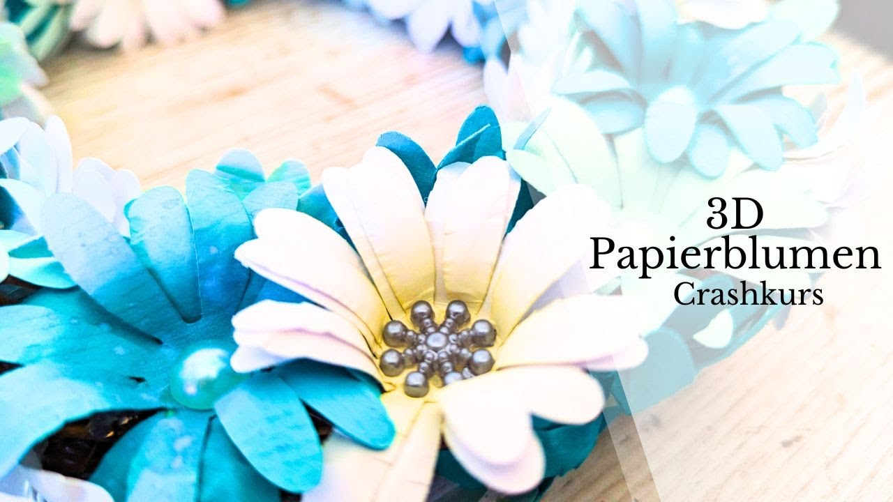 Wie macht man eigentlich Papierblumen selber? I 7 verschiedene Ideen