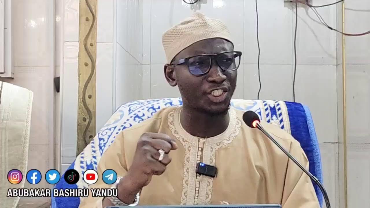 📹 𝐑𝐀𝐌𝐀𝐃𝐀𝐍 𝟐𝟎𝟐𝟔 𝐓𝐀𝐅𝐒𝐄𝐄𝐑 𝐒𝐄𝐒𝐒𝐈𝐎𝐍 - 04
🎙𝐒𝐩𝐞𝐚𝐤𝐞𝐫 : ABUBAKAR BASHIRU
