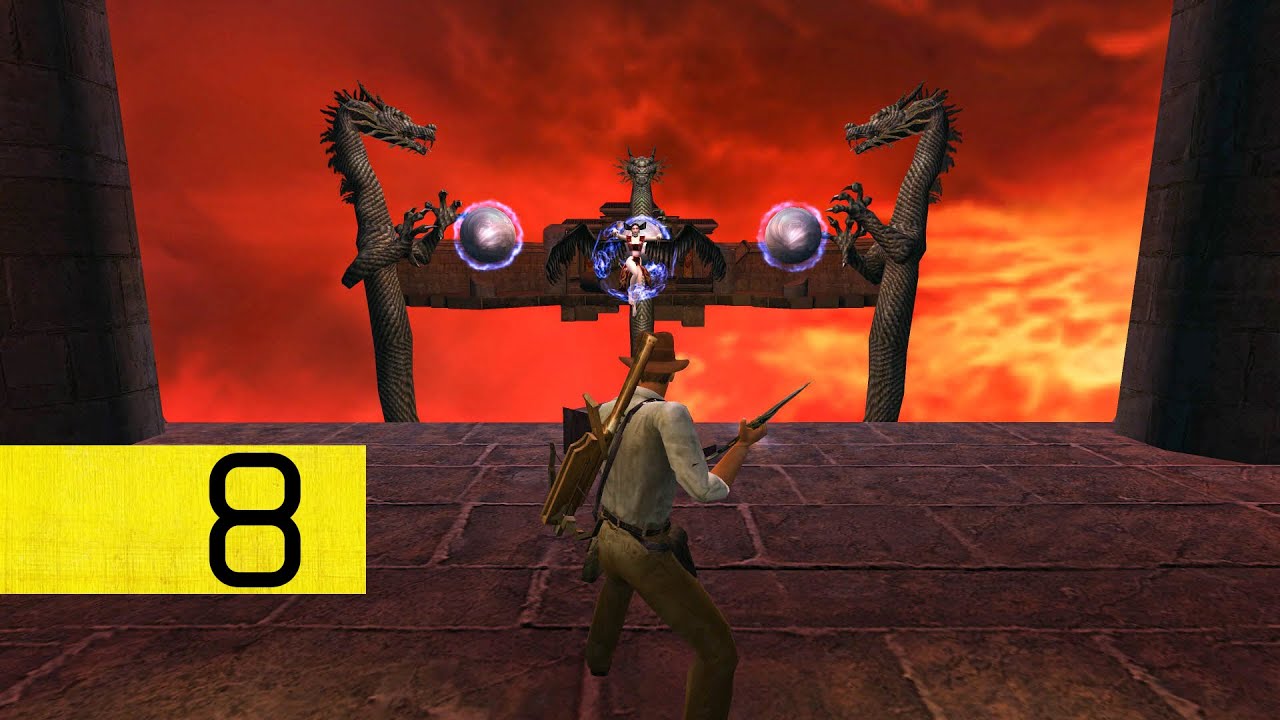 Indiana Jones and the Emperor's Tomb — Walkthrough 4K (All Artifacts) #8 — Temple of Kong Tien