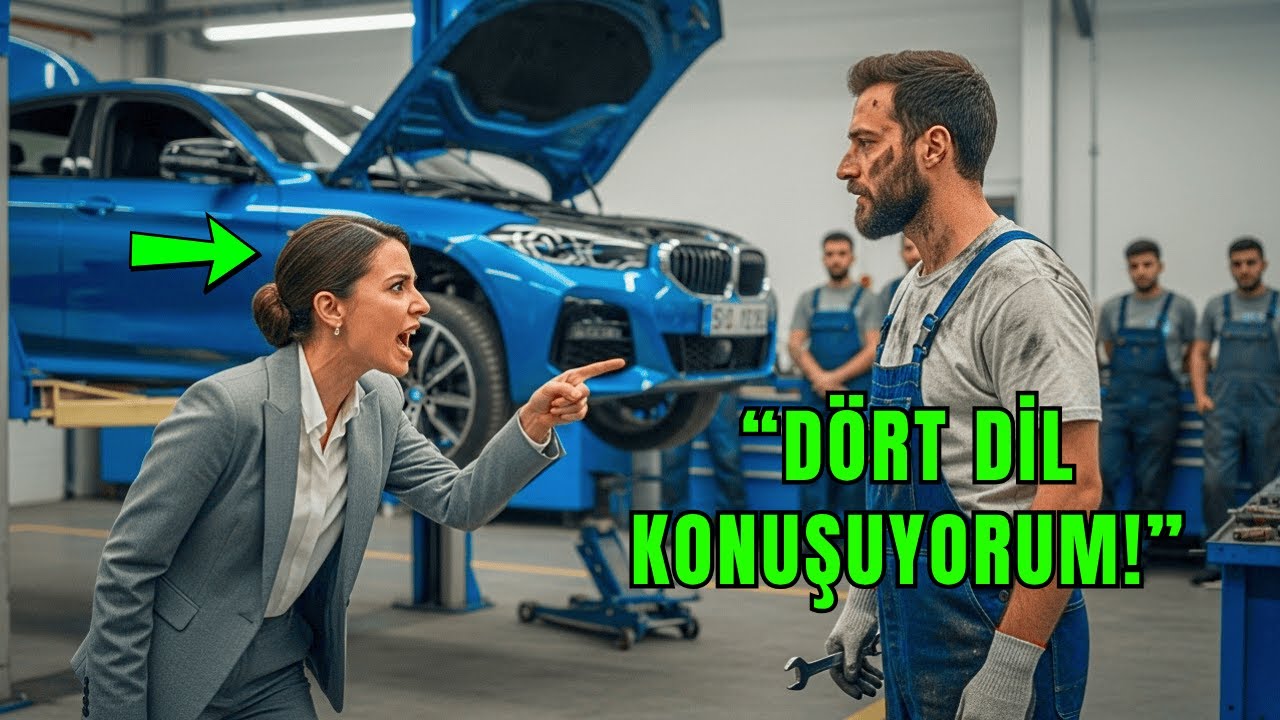 “KES SESİNİ, OKUMA YAZMA BİLMEZ!” DİYE BAĞIRDI CEO. AMA TAMİRCİ, BİRÇOK DİL KONUŞTUĞUNU GÖSTERDİ