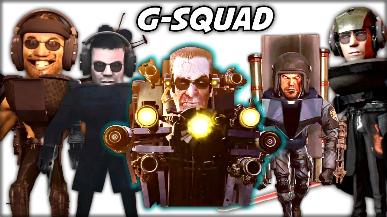 The TRUE STRENGTH of the G-Squad is INSANE! Skibidi Toilet All Episodes