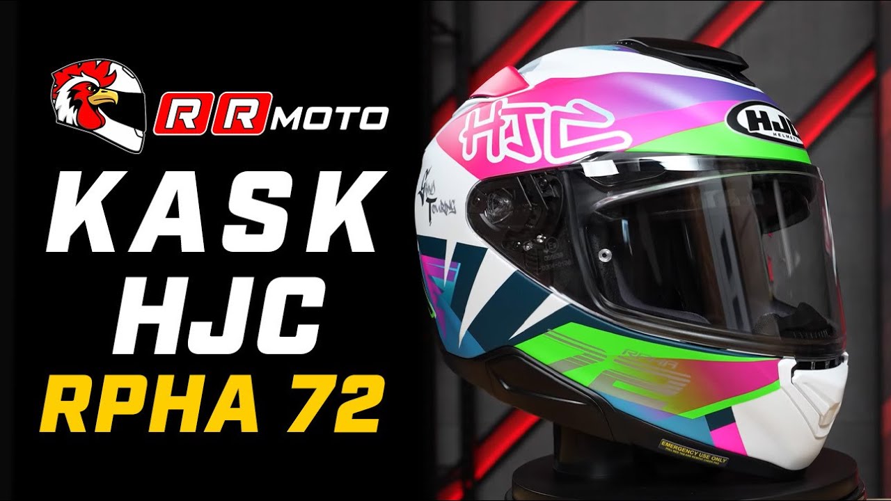 HJC RPHA 72 - kask motocyklowy - następca RPHA 71 - najlżejszy i najcichszy kask z blendą?