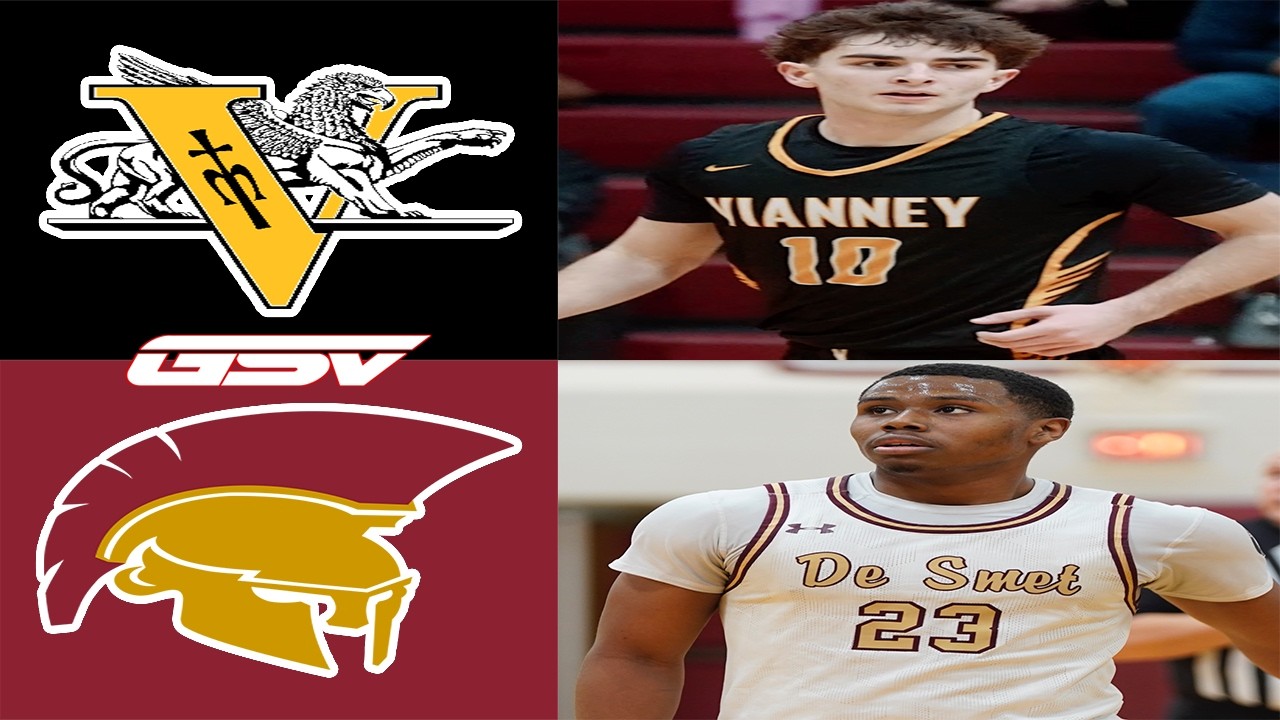 Vianney vs Desmet (3rd Round): Full Game Highlights #highschoolbasketball