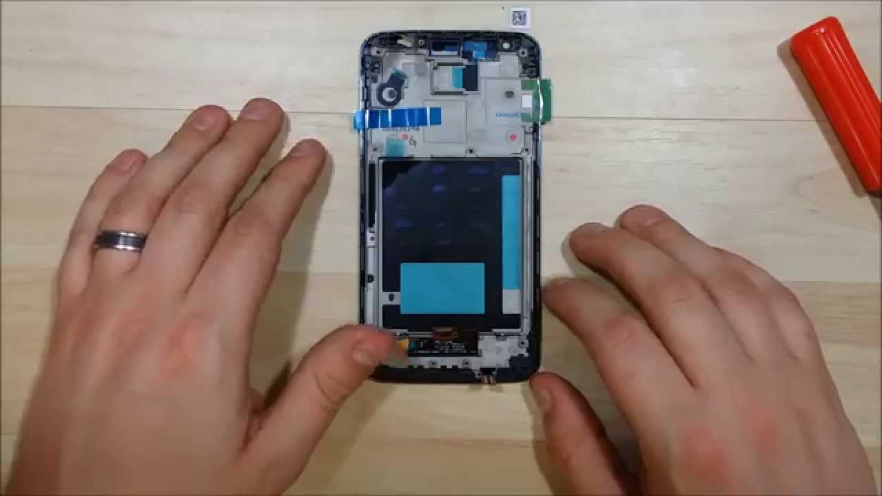 LG G2 Screen, Digitizer, Bezel, LCD replacement, Complete assembly