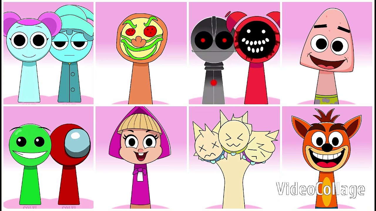 Sprunki OC Pizza Phase 4 Sprunki Incerbidox #sprunki #animation 