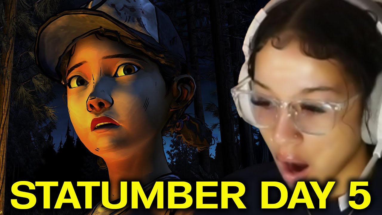 Ryaah Plays The Walking Dead FULL STREAM! | STATUMBER Day 5/30
