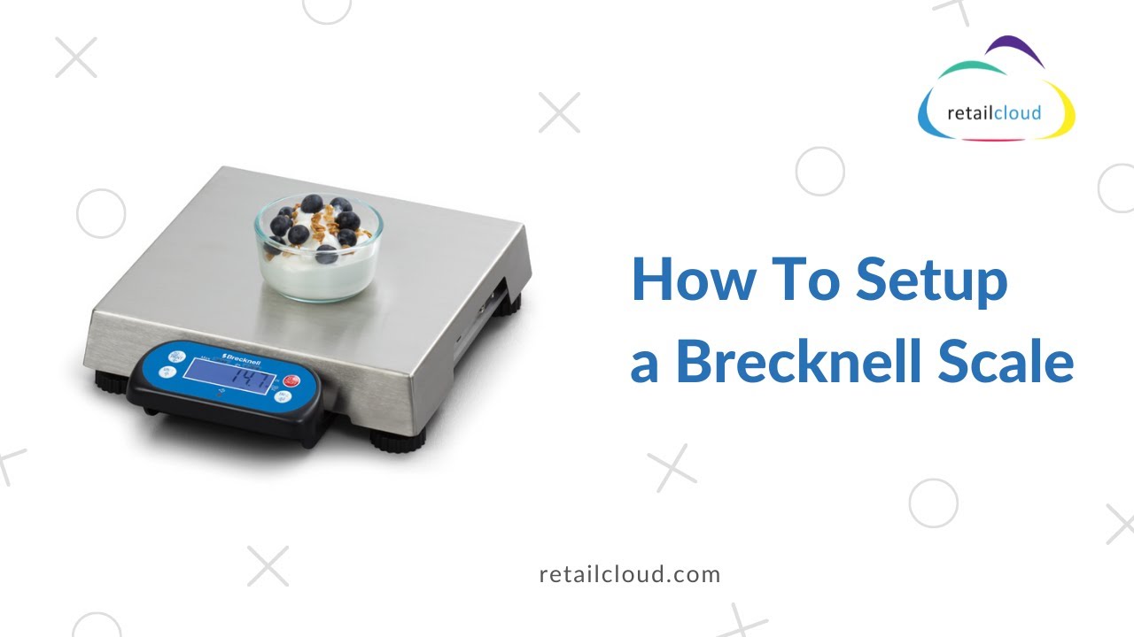 How To Setup A Brecknell 6710U 60 lb POS Scale