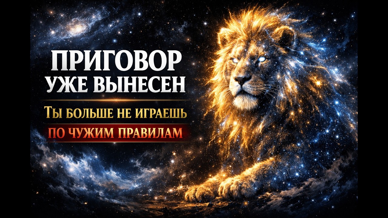 ЛЕВ ♌: ПРИГОВОР УЖЕ ВЫНЕСЕН. ТЫ БОЛЬШЕ НЕ ИГРАЕШЬ ПО ЧУЖИМ ПРАВИЛАМ