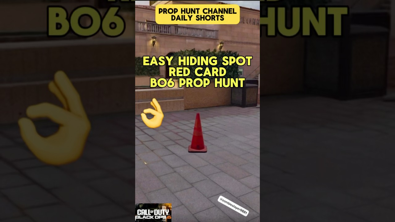 EASY SNEAKY Hiding Spot in Prop Hunt! (Bo6) 👌
