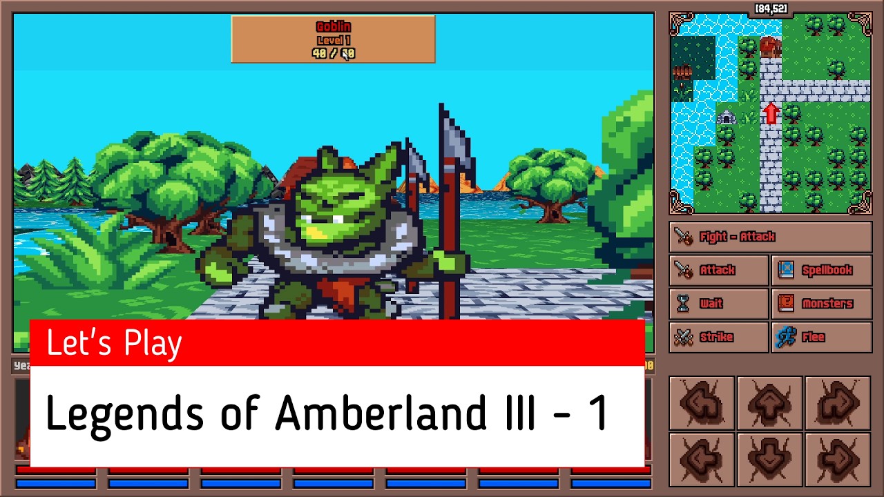 Let's Play - Legends of Amberland 3 | Episode 1 #firsttimeplaying #letsplay