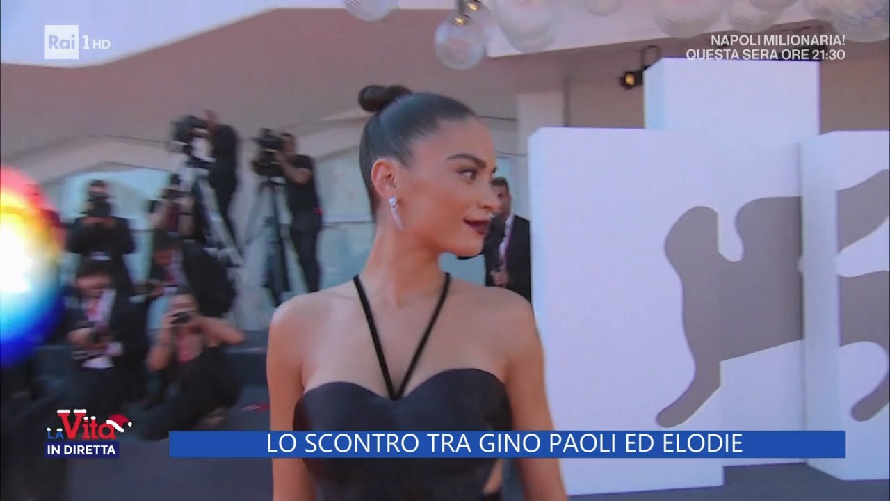 Lo scontro tra Gino Paoli ed Elodie che infiamma il web - La vita in diretta 18/12/2023