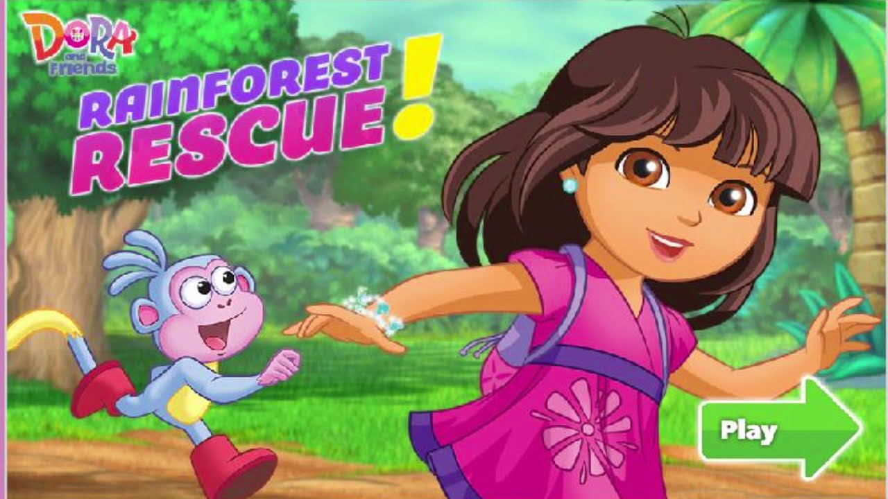 Dora and Friends Rainforest Rescue Adventure | Dora the Explorer Games for kids
