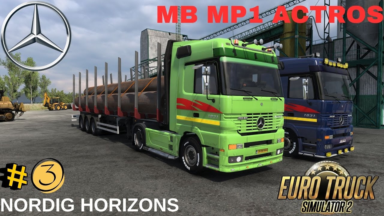 Bir Klasik: Mercedes-Benz MP1 | ETS2 👌🔥#MercedesMP1 #eurotrucksimulator2 #mercedesactros #ets2