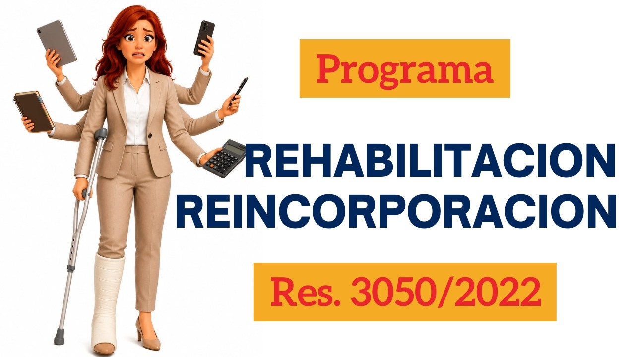 Rehabilitación y Reincorporación Laboral👩‍🦼Resolución 3050 de 2022 | seguridadysalud1