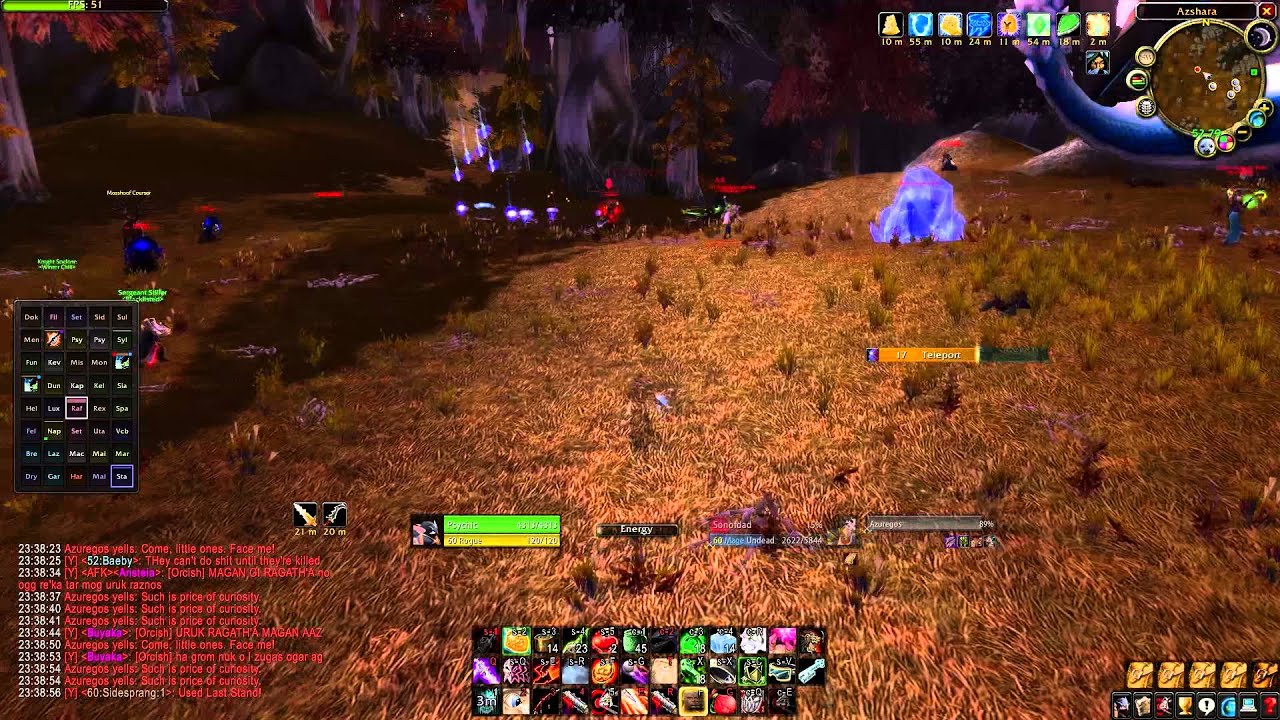 Azuregos PvP event Vanilla WoW [Nostalrius]