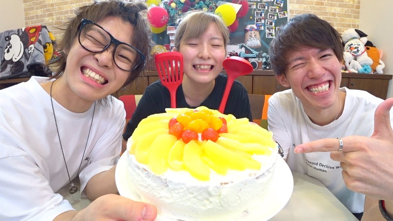 テオくんに手作り誕生日ケーキをプレゼントしてみたwwwwww