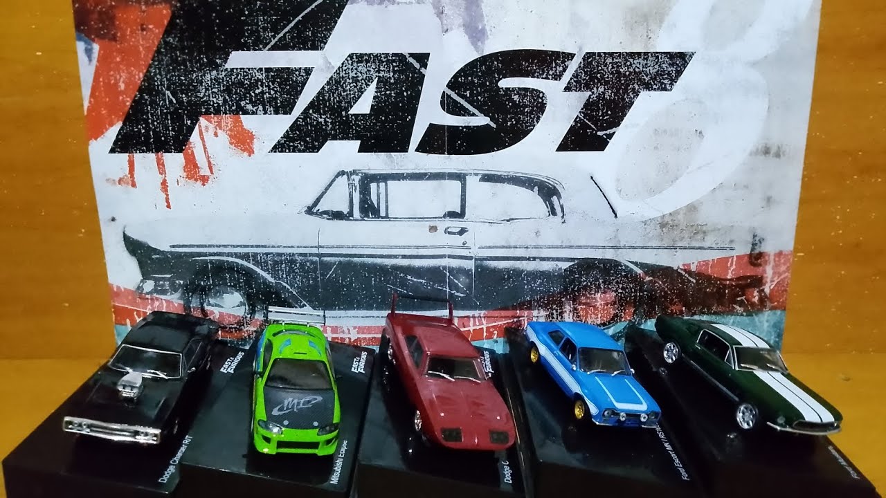 Los primeros fascículos de la colección de rápido y furioso escala 1:43 de Luppa  #fastandfurious