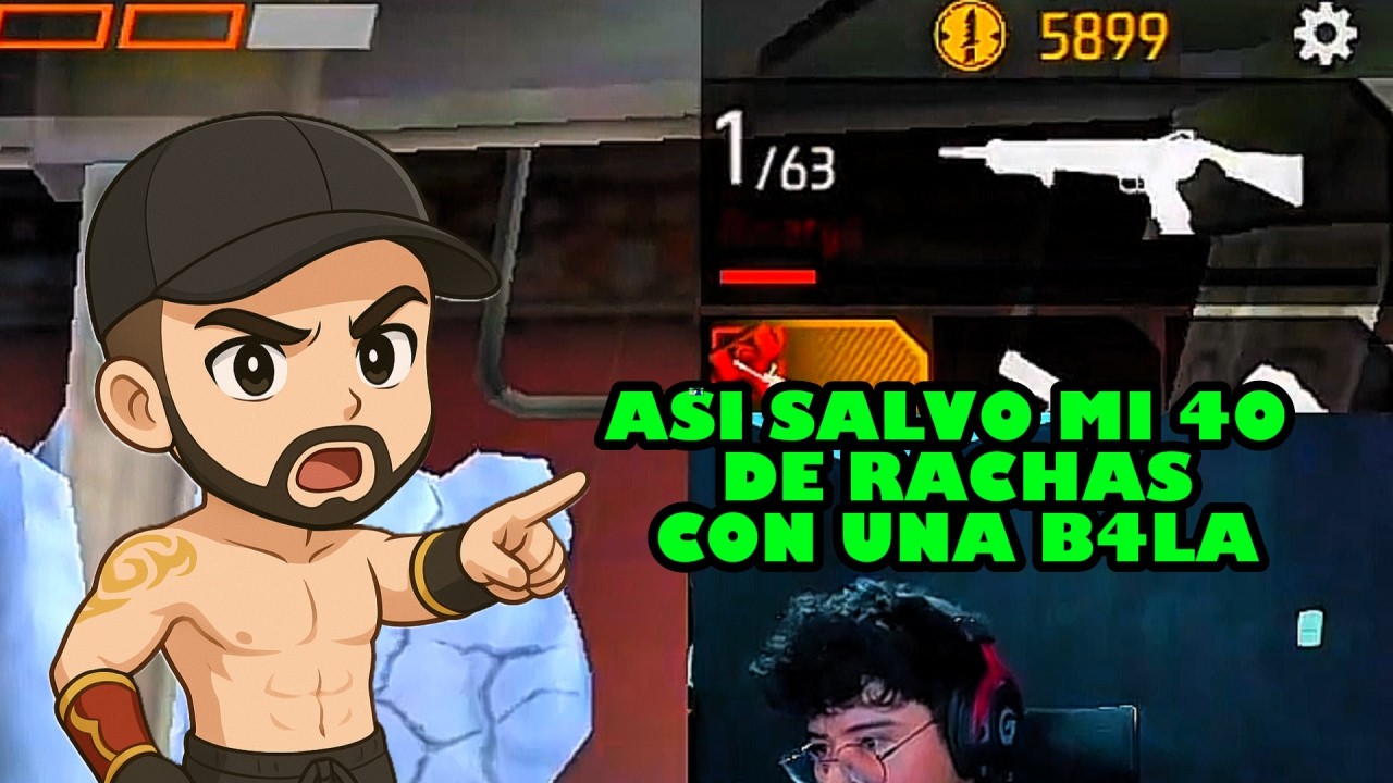 QUEDÉ SOLO Y CON 1 BALA… ASÍ SALVÉ MI RACHA DE 40 EN DE-CLASIFICATORIA 😱🔥