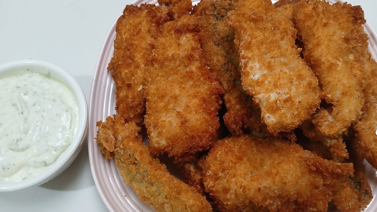 Хрустящее филе рыбы 🐟