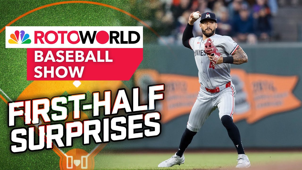 Biggest surprises, disappointments from first half of season | Rotoworld Baseball Show (FULL SHOW)