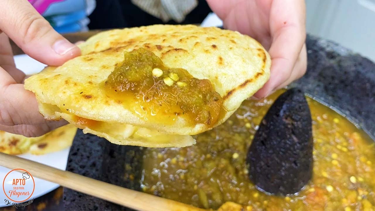GORDITAS DE ALMUERZO/MAÑANERAS-RELLENAS DE HUEVO, TE ENCANTARA LA RECETA😋😋👍