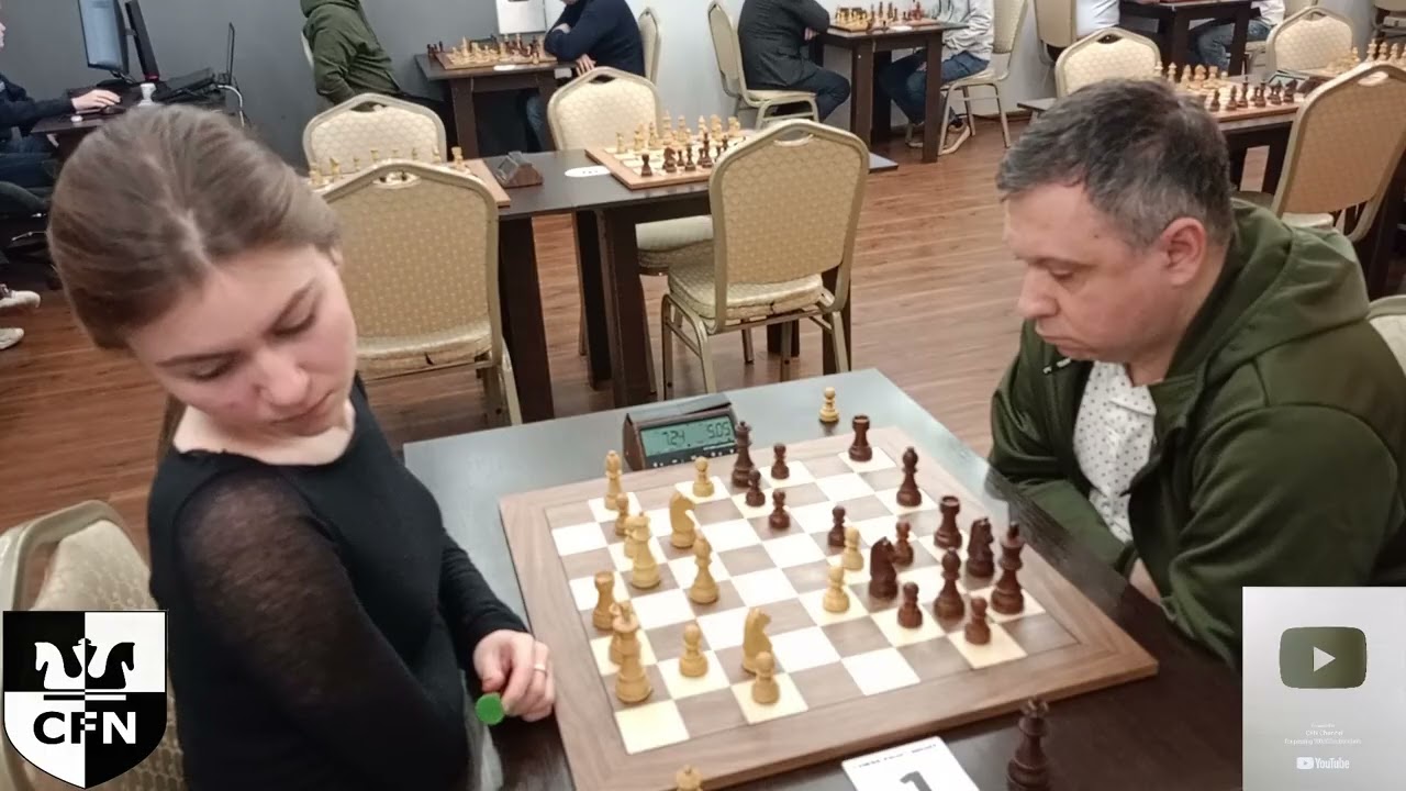 WFM Fatality (1987) vs V. Grigoryev (1726). Chess Fight Night. CFN. Rapid