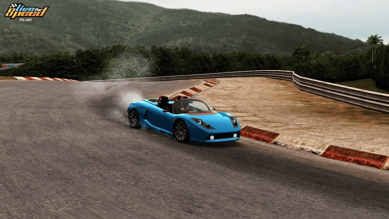 Live for Speed S3 Mods #226.1 - ROUNDABOUT T141 Rallycross on Fern Bay Rallycross Green Reverse