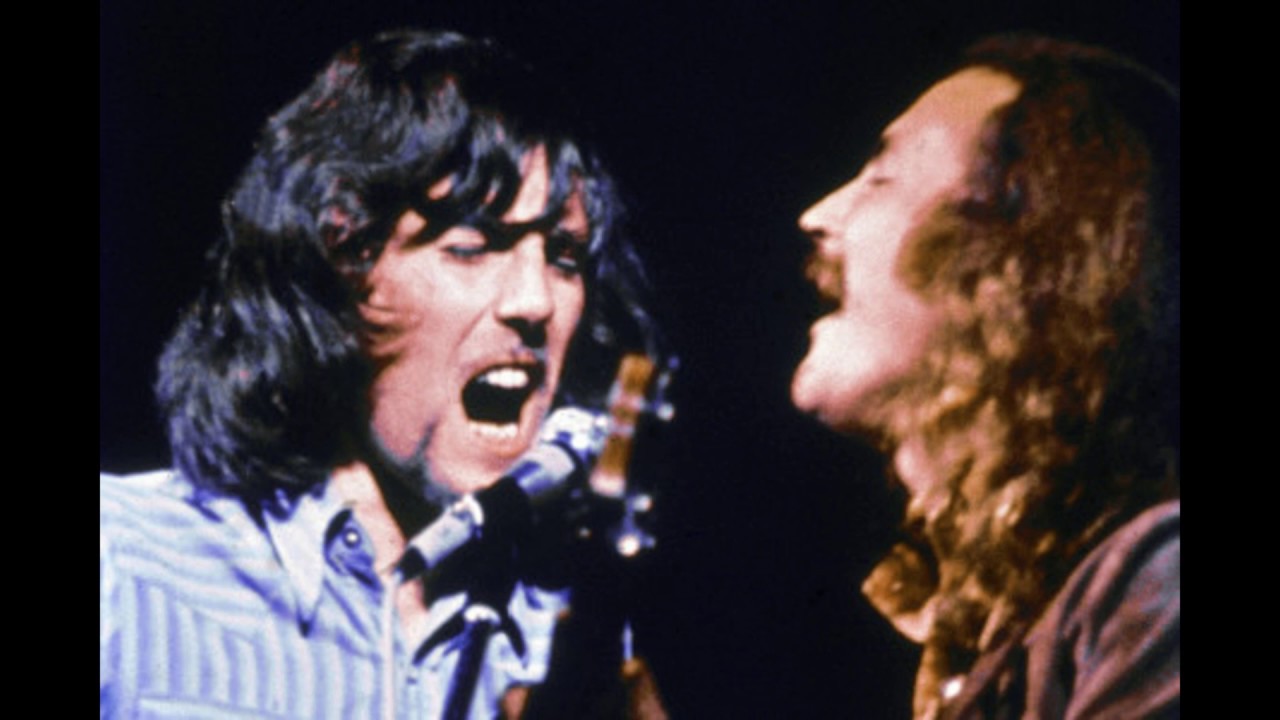 David Crosby and Graham Nash - The Wall Song (Extended Version) with Jerry Garcia