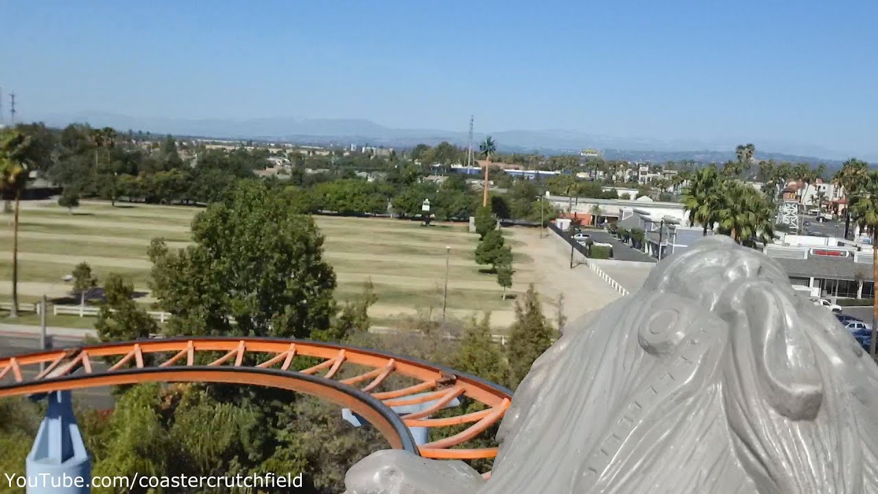 Jaguar! Front Row (HD POV) Knott's Berry Farm
