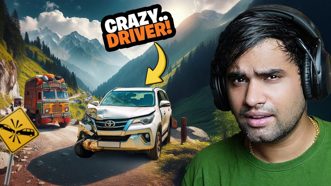 FORTUNER VS TRUCK CRASH...FT @raviplaysofficial