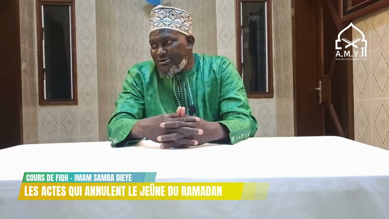 FIQH RAMADAN - LES ACTES QUI ANNULENT LE JEÛNE DU RAMADAN
