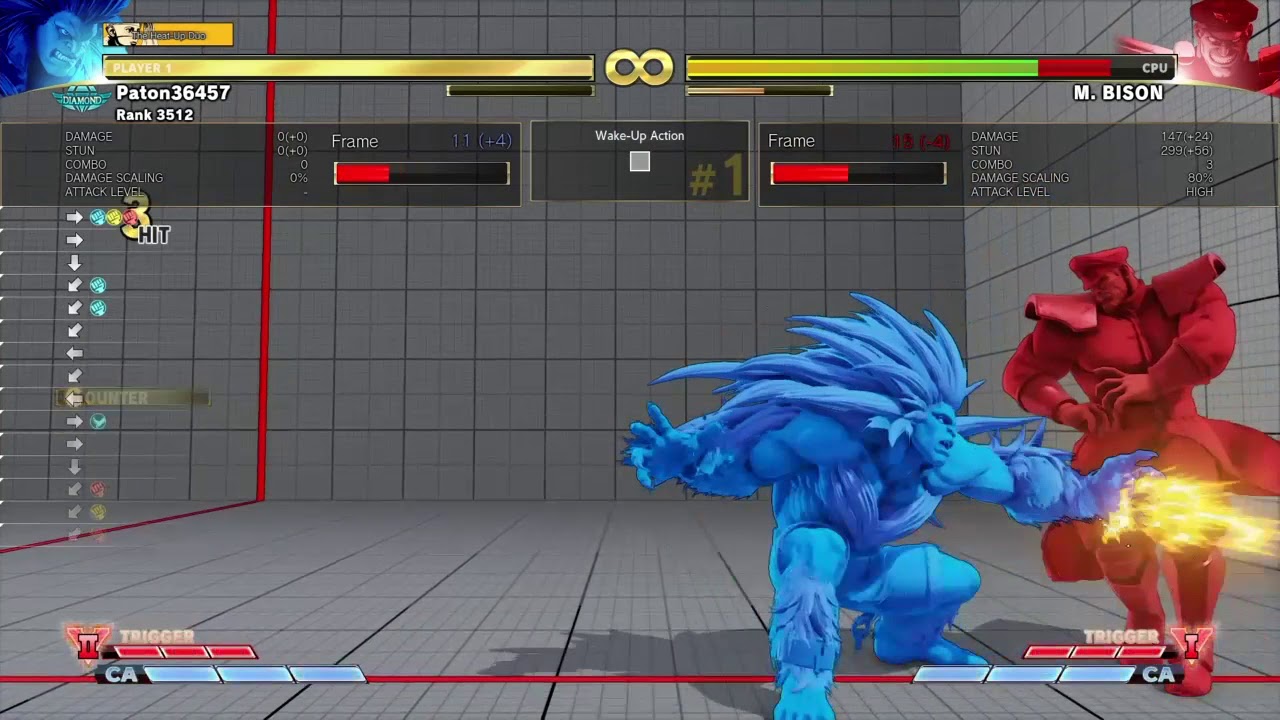 Day 1 Blanka corner setplay concept