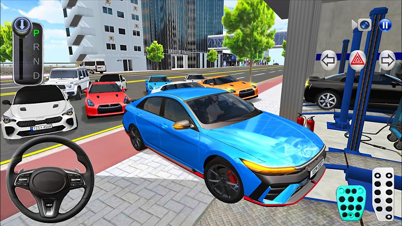 New Elantra N & All Cars For Repair 🔧🚘 3D Driving Class 2026 - Car Game Android iOS Gameplay🎮