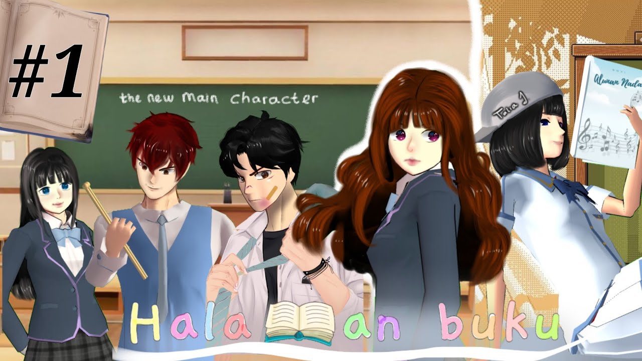 HALAMAN BUKU📖 EPISODE 1 || SAKURA SCHOOL SIMULATOR