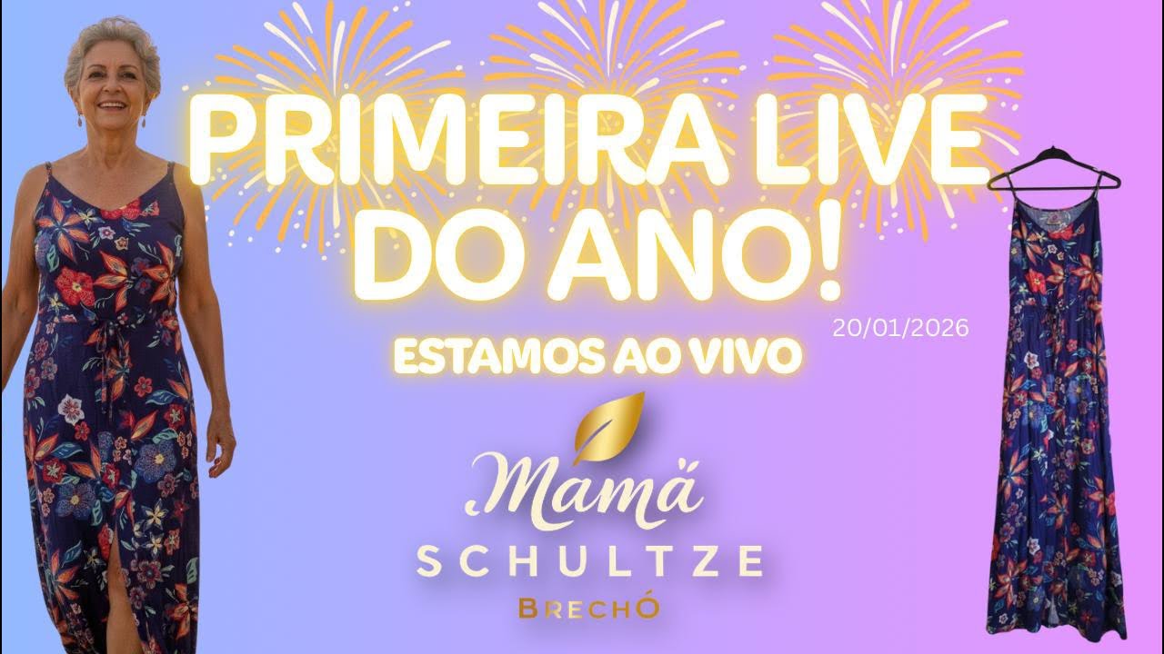 Primeira Live de 2026 do Melhor Brechó Online