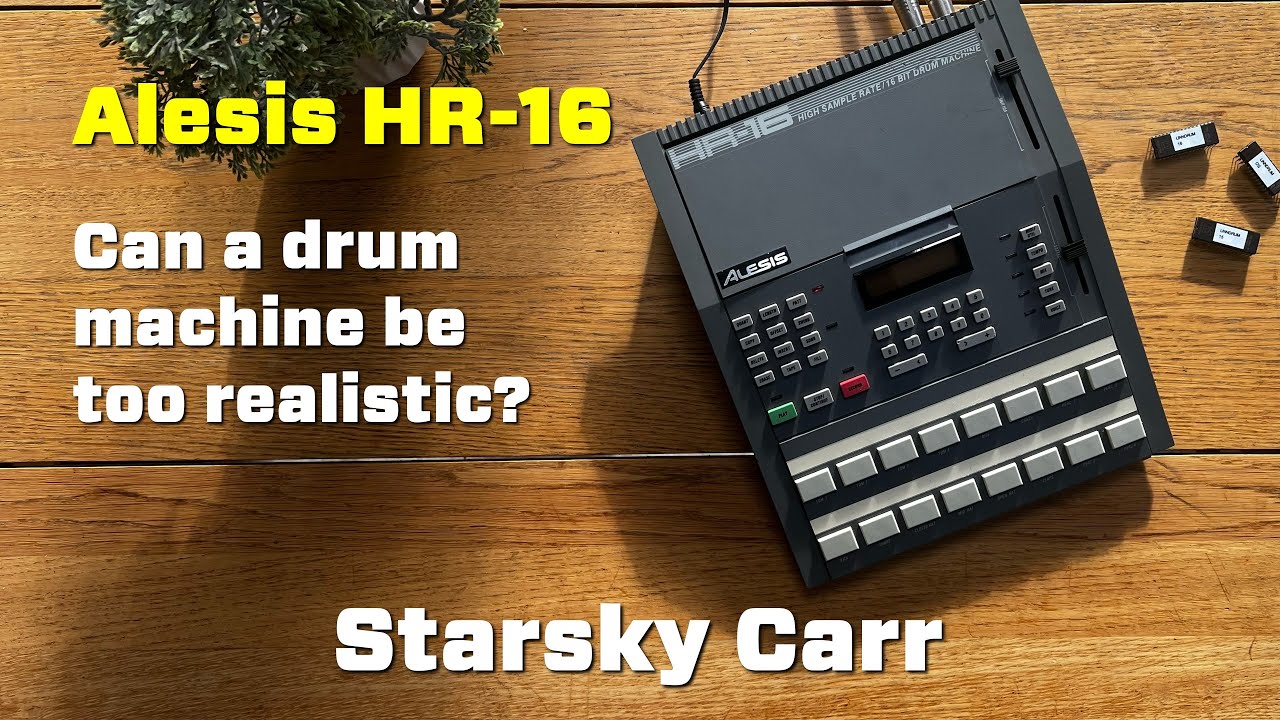 Звучит немного х@@но... // Alesis HR-16