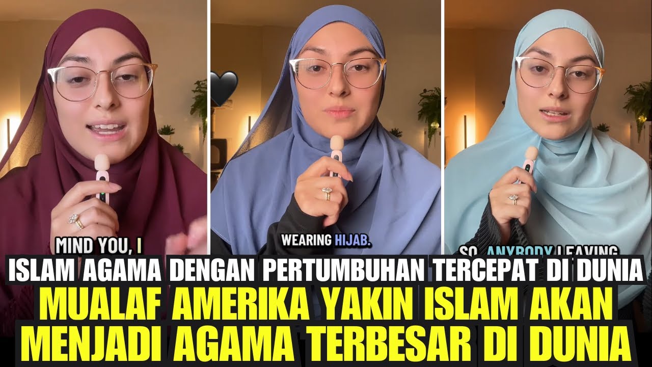 ALLAHU AKBAR - Alasan Mengapa Orang Seluruh Dunia Berbondong-bodong MASUK ISLAM