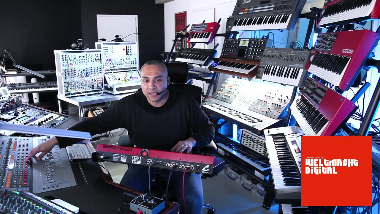 Anthony Rother - Konspiration - WELTMACHT DIGITAL (Studio Session)