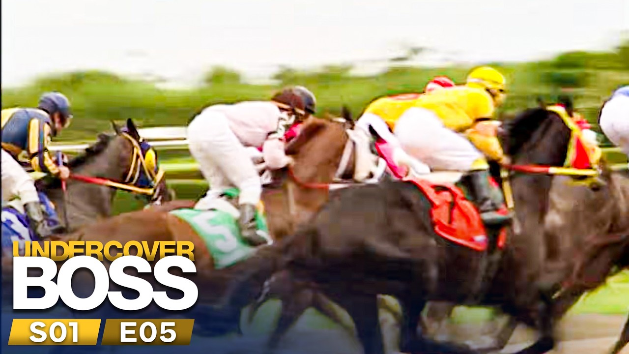 The CEO Of Horse RACETRACKS, Who Feared Horses | Undercover Boss Usa Season 1 Episode 5