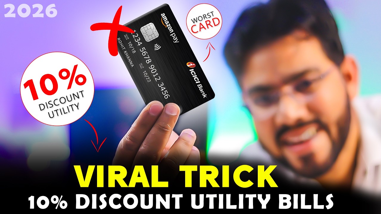 2026 Viral Trick!🔥How to Get 10% Instant Discount on All Utility Bills