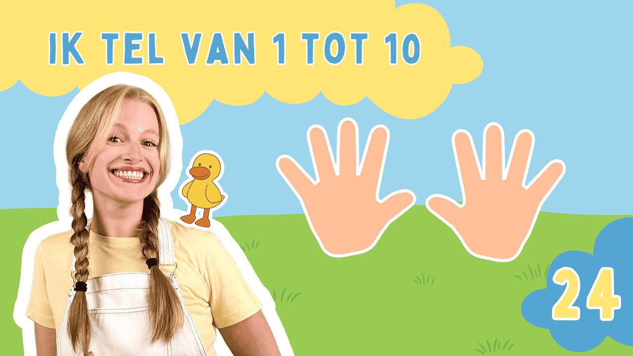 Juf Lisi’s Muziektuin - Ik tel van één tot tien | Peuters en kleuters