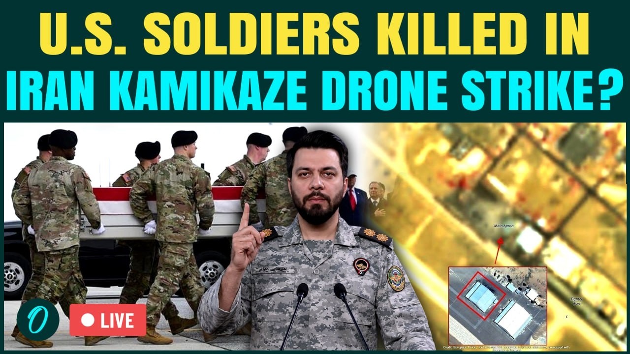 LIVE: Iran's Latest ATTACK On Kuwait Destroys U.S Troops Camp? Kamikaze Drones Forces Troops OUT