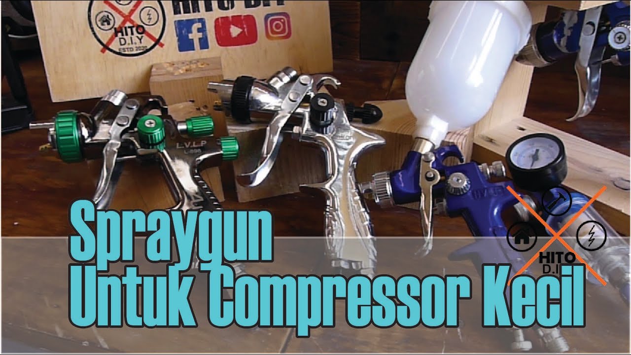 Spray Gun Untuk Compressor Kecil