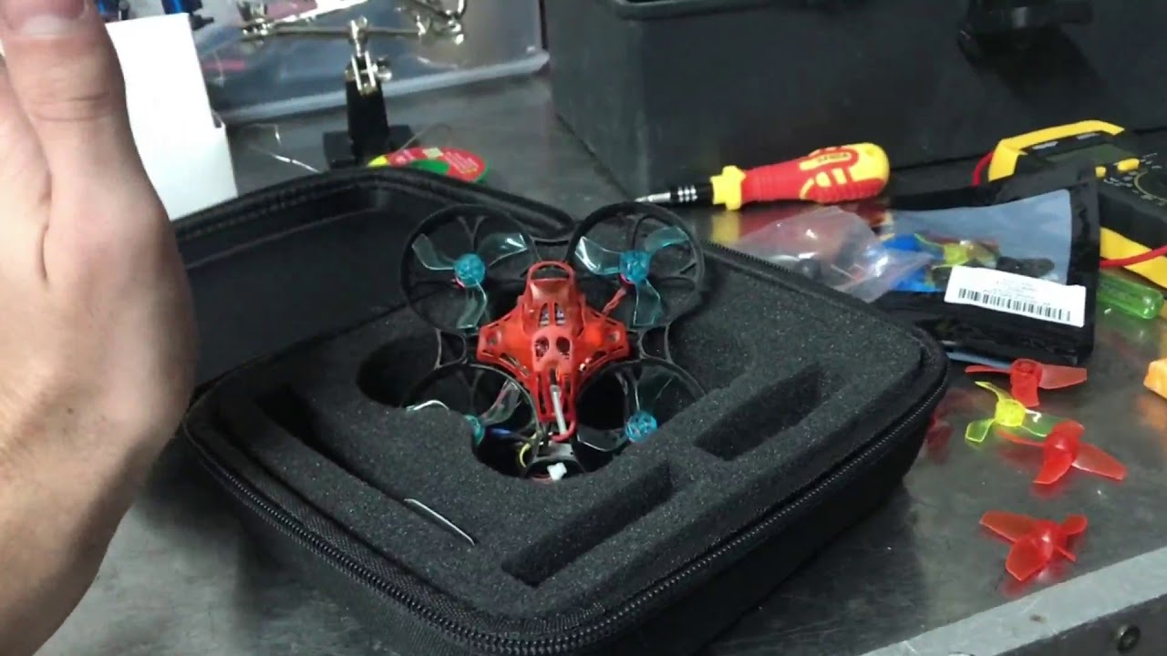 Review  Eachine Trashcan Español Configuración, binding freestyle