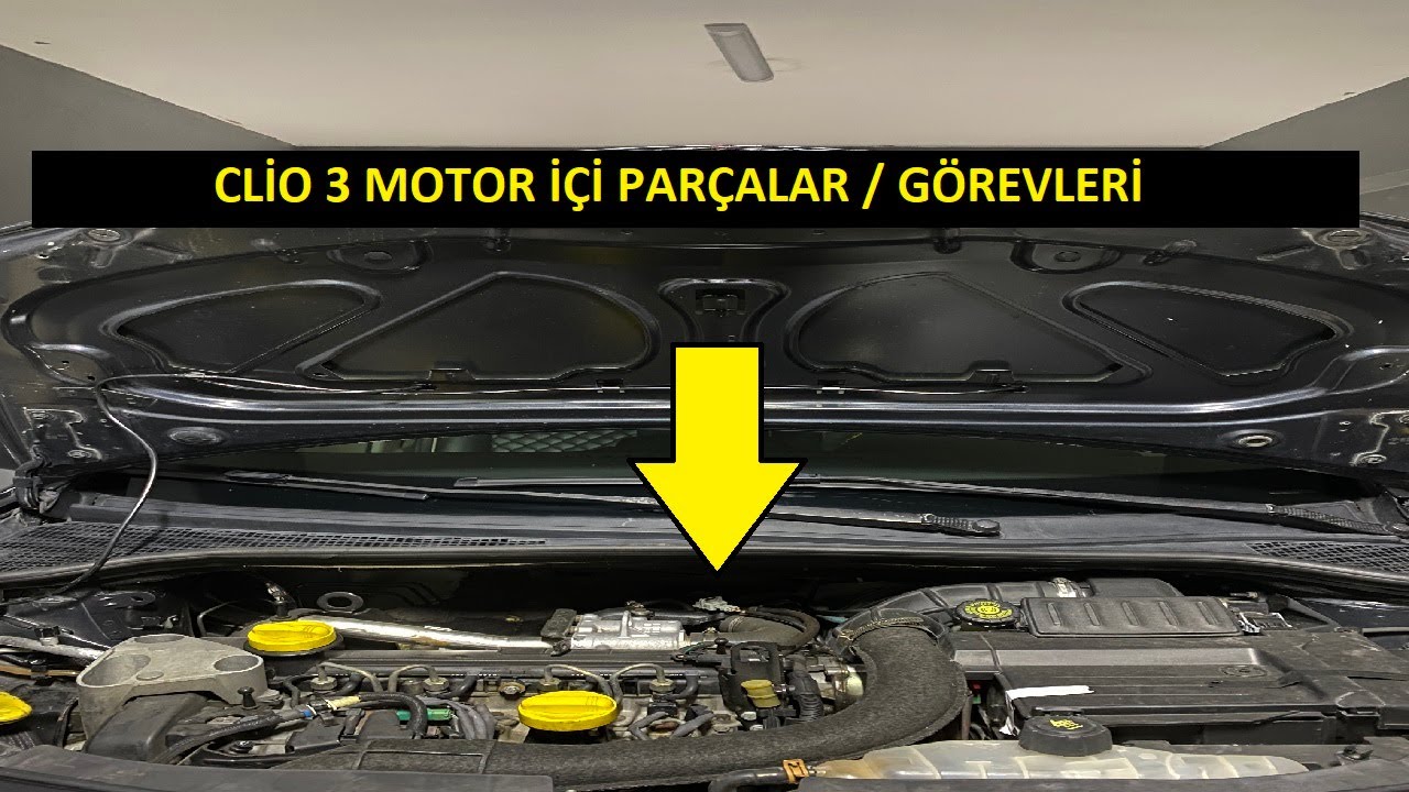 Clio 3 Motor İçi Parçalar / Görevleri