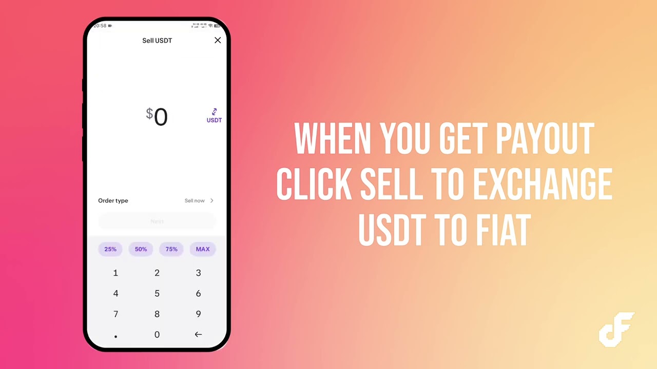 How to: exchange USDT to fiat currency - Kraken exchange