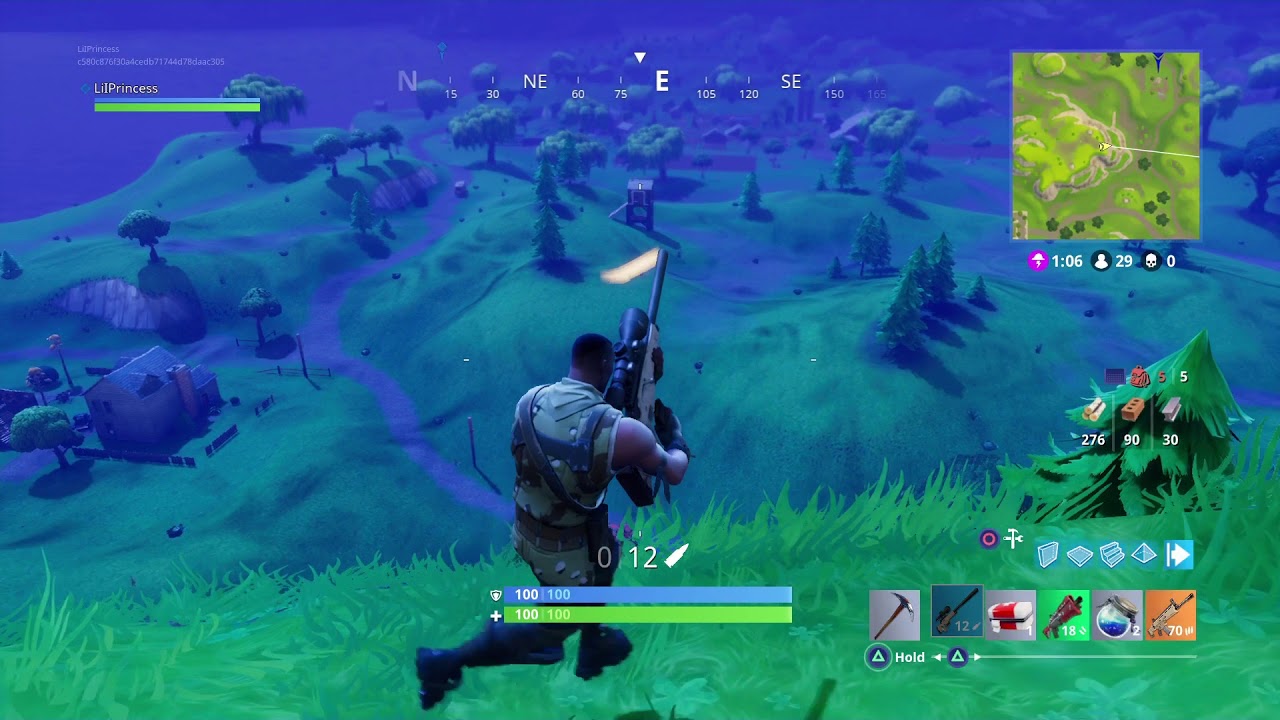 Fortnite - killing bush campers