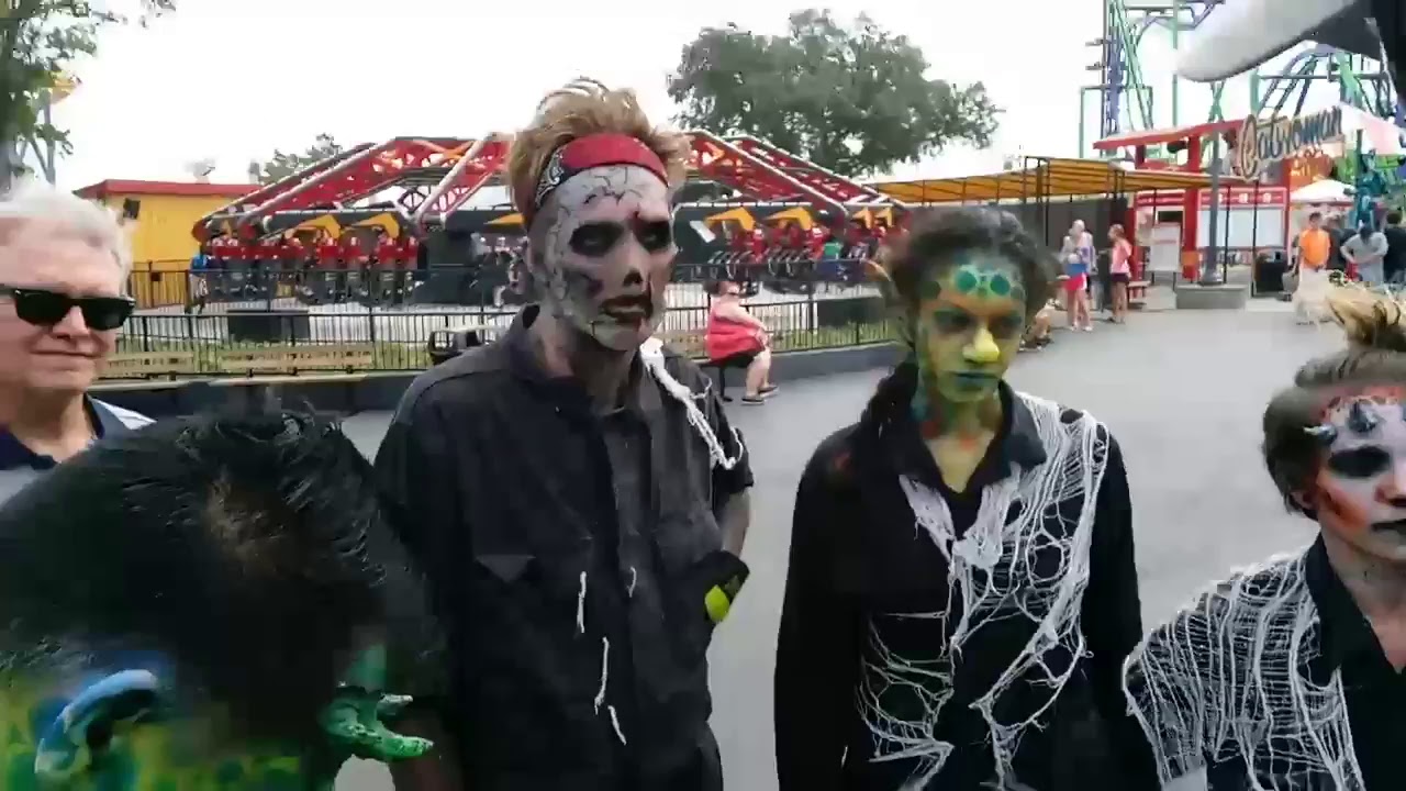 Decayed Brigade at Six Flags Texas: Mini Fright Fest in August!